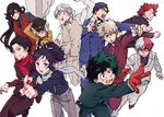  bad_id bad_pixiv_id bakugou_katsuki black_hair blonde_hair blue_eyes boku_no_hero_academia brown_hair cape crossover formal freckles glasses gloves green_eyes green_hair hair_ribbon hat heterochromia hotarumaru iida_tenya izumi-no-kami_kanesada kashuu_kiyomitsu kirishima_eijirou male_focus midoriya_izuku mochida64 mole mole_under_eye mole_under_mouth multicolored_hair multiple_boys necktie pointing ponytail red_eyes red_gloves red_hair ribbon scarf suit suspenders todoroki_shouto touken_ranbu tsurumaru_kuninaga waistcoat white_hair yamato-no-kami_yasusada yellow_eyes 