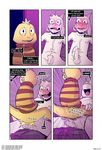  anal anal_penetration asriel_dreemurr balls blush boss_monster comic male male/male monster monster_kid muskie penetration penis tolok undertale video_games 