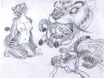 breasts female gravewalker kung_fu_panda master_tigress nude tai_lung tentacles vore 
