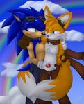  anthro blush canine chest_tuft collar cum duo eyewear fox fur gay gloves goggles hedgehog male mammal masturbation miles_prower mylafox one_eye_closed penis piercing scarf sega sonic_(series) sonic_team sonic_the_hedgehog tails tuft 