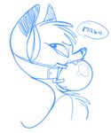  ball_gag canine female feral fox gag jungledyret_hugo mammal rita_(jungledyret) sketch solo_focus unknown_artist 