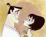  1girl blush breasts character_request samurai_jack tagme 