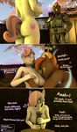  3d_(artwork) animal_genitalia animal_penis armor big_breasts big_penis breast_lick breasts butt button_mash_(mlp) clothed clothing comic cutie_mark dialogue digital_media_(artwork) duo equine equine_penis erection fellatio female friendship_is_magic licking male male/female mammal moorsheadfalling my_little_pony nipples nude oral penis sex smile source_filmmaker sweetie_belle_(mlp) text tongue tongue_out 