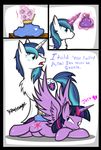  2017 comic cutie_mark dialogue duo english_text equine feathered_wings feathers female feral friendship_is_magic hair horn ice magic male mammal multicolored_hair my_little_pony paperlover purple_eyes purple_feathers shining_armor_(mlp) text twilight_sparkle_(mlp) two_tone_hair unicorn winged_unicorn wings 