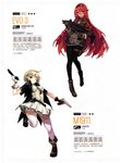  absurdres american_flag artist_request bangs blonde_hair blue_eyes boots braid breasts dual_wielding eyebrows_visible_through_hair full_body girls_frontline gloves gun hairband handgun highres holding holding_weapon jacket leg_up long_hair looking_at_viewer m1911 m1911_(girls_frontline) medium_breasts military military_uniform multiple_girls necktie non-web_source official_art one_eye_closed open_clothes open_jacket pantyhose pleated_skirt red_eyes red_hair scan short_hair short_sleeves skirt skorpion_evo_3 skorpion_evo_3_(girls_frontline) submachine_gun thighhighs twintails uniform weapon white_legwear zettai_ryouiki 
