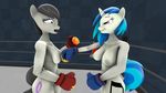  3dporn anthro boxing boxinggloves boxingring breasts doghaussfm equine female friendship_is_magic horse mammal my_little_pony octavia_(mlp) sport vinylscratch_(mlp 