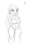  2017 anthro big_breasts breasts cleavage clothed clothing cute donkey_kong_(series) erect_nipples female mammal monkey nintendo nipple_bulge nipples primate solo thefuckingdevil tiny_kong video_games 