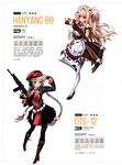  absurdres apron artist_request assault_rifle bangs black_legwear blonde_hair blue_eyes boots bow bowtie braid breasts dress eyebrows_visible_through_hair gewehr_88_(girls_frontline) girls_frontline grey_hair gun hair_ornament hairclip hanyang_type_88_(girls_frontline) hat headset high_heel_boots high_heels highres holding holding_weapon jacket knee_boots looking_at_viewer maid maid_apron maid_headdress medium_breasts multiple_girls necktie non-web_source official_art open_clothes open_jacket ots-12 ots-12_(girls_frontline) pleated_skirt rifle scan short_dress short_sleeves simple_background skirt smile thighhighs twin_braids twintails weapon white_background white_legwear wrist_cuffs zettai_ryouiki 