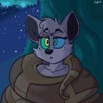  2019 2d_animation animated anthro canid canine canis chloe_(iamaneaglet) digital_media_(artwork) eyebrows_visible_through_hair female fur hair half-closed_eyes hypnosis iamaneagle_(artist) mammal mind_control open_mouth reptile scalie simple_background snake tired wolf 