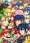  animal_ears armor bird black_hair blonde_hair blue_eyes blue_hair bowser brown_hair captain_falcon charizard dark_pit dark_skin dark_skinned_male dog dog_(duck_hunt) duck_(duck_hunt) duck_hunt f-zero facial_hair falco falco_lombardi fire_emblem fire_emblem:_akatsuki_no_megami fire_emblem:_kakusei fire_emblem:_monshou_no_nazo fire_emblem:_souen_no_kiseki fox_ears fox_mccloud fox_tail game_&amp;_watch ganondorf gen_1_pokemon gen_4_pokemon gen_6_pokemon green_eyes greninja hat headband helmet ike kid_icarus king_dedede kirby link little_mac long_hair lucario luigi mario mario_(series) marth mask meta_knight mother_(game) mother_2 mr._game_&amp;_watch multiple_boys mustache ness olimar pac-man pac-man_(game) pikachu pikmin_(creature) pikmin_(series) pit_(kid_icarus) pointy_ears pokemon pokemon_(creature) pokemon_(game) punch-out!! r.o.b red_eyes red_hair rockman rockman_(character) rockman_(classic) short_hair shulk smash_ball smile star_fox super_mario_bros. super_smash_bros. tail tama!_(lazyturtle) the_legend_of_zelda the_legend_of_zelda:_breath_of_the_wild the_legend_of_zelda:_the_wind_waker the_legend_of_zelda:_twilight_princess toon_link wario warioware xenoblade_(series) xenoblade_1 yoshi 