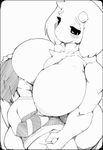  anthro big_breasts blush breasts caprine duo erection female goat greyscale handjob horn huge_breasts human human_on_anthro interspecies lactating male male/female mammal monochrome nipple_suck protagonist_(undertale) sex smile sucking toriel undertale unp video_games young 
