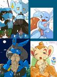  chimchar lucario luxio luxray piplup pokemon riolu squirtle wartortle 