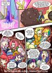  2017 alternate_species apple_bloom_(mlp) applejack_(mlp) babs_seed_(mlp) bad_english belly big_belly bulge discord_(mlp) draconequus english_text engrish female friendship_is_magic hair human humanized male mammal multicolored_hair my_little_pony natsumemetalsonic rainbow_dash_(mlp) rainbow_hair rarity_(mlp) scootaloo_(mlp) sweetie_belle_(mlp) text twilight_sparkle_(mlp) vore 