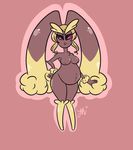  belly big_belly breasts female lopunny navel nintendo pok&eacute;mon pregnant slickpens thick_thighs video_games wide_hips 
