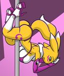  anthro big_breasts bikini breasts clothing creatiffy digimon female huge_breasts renamon side_boob solo swimsuit under_boob 