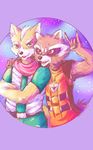  anthro apeliotus canine clothed clothing fox fox_mccloud guardians_of_the_galaxy male mammal marvel nintendo raccoon rocket_raccoon star_fox video_games 