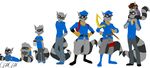  anthro clothed clothing fan_character female hair male mammal mimisia2367pony raccoon sly_cooper sly_cooper_(series) timeline video_games 