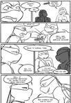  comic laugh leonardo_(tmnt) male ninja punch raphael_(tmnt) reptile scalie sneefee teenage_mutant_ninja_turtles text turtle 