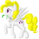  2013 cutie_mark equine eyelashes feathered_wings feathers feral flower mammal my_little_pony pegasus plant simple_background skorpionletun surprise_(pre-g4) wings 
