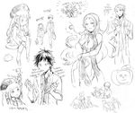  alvin_(tales) beard breasts coat crying elize_lutus elle_mel_martha eyes_closed hat jude_mathis leia_rolando long_hair ludger_will_kresnik lulu_(tales) monochrome muzet_(tales) necktie open_mouth pants pointy_ears scarf shoes short_hair tales_of_(series) tales_of_xillia tales_of_xillia_2 tears teepo_(tales) twintails wings 
