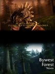  2016 3d_(artwork) anthro argonian bizzyniz clothed clothing comic detailed dialogue digital_media_(artwork) forest fully_clothed hi_res male outside reptile scalie skyrim solo source_filmmaker standing the_elder_scrolls tree video_games 