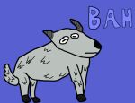 anthro baaah! bovid caprine cute_cherryboi fluffy fluffy_tail goat male mammal munchi_goat tail