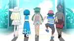  3boys 3girls animated animated_gif group kaki_(pokemon) mamane_(pokemon) mao_(pokemon) multiple_boys multiple_girls pokemon pokemon_(anime) pokemon_sm pokemon_sm_(anime) satoshi_(pokemon) suiren_(pokemon) walking 