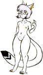  anthro breasts feline female looking_at_viewer mammal maplecookies nipples nude pussy small_breasts solo standing wide_hips 