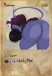 absurd_res breast_spill butt cressalias generation_2_pokemon hi_res houndoom nintendo pokemon pokemon_(species) pokemon_tcg pokemorph tcg_card trading_card_game