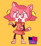 animal_humanoid animate_inanimate animesque bell blush boots cat_humanoid chibi clothing deltarune doll felid felid_humanoid feline feline_humanoid female footwear ghost gloves hair handwear hi_res humanoid insane living_doll mad_dummy mad_mew_mew mammal mammal_humanoid milkittychan monster open_mouth pink_boots pink_clothing pink_eyes pink_footwear pink_gloves pink_hair pink_handwear solo spirit undertale_(series)