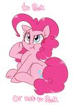  2017 alpha_channel blue_eyes cutie_mark earth_pony english_text equine female feral friendship_is_magic hair horse looking_at_viewer mammal my_little_pony notenoughapples pink_hair pinkie_pie_(mlp) pony reaction_image simple_background smile solo text transparent_background 