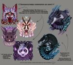 absurd_res ambiguous_gender anthro badge bone bust_portrait comm commissionsheet commsopen custom digitalbadge face feral fursonabadge group headshot_(disambiguation) hi_res invalid_tag original_character portrait shon2 skeletal skeleton