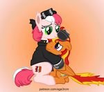  age3rcm animated cuddling equine fan_character friendship_is_magic hooves horse mammal my_little_pony pony 