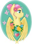  ayameshiromi equine female fluttershy_(mlp) friendship_is_magic hair mammal my_little_pony pegasus solo wings 