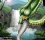  ambiguous_gender amourvorer big_breasts bikini boa_constrictor breasts clothing duo female female/ambiguous feral head_first human mammal oral_vore raven_(teen_titans) reptile scalie skinny snake soft_vore swimsuit vore 