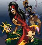  arachne doctor_octopus electro jessica_drew jimp julia_carpenter marvel spider-man spider-woman 