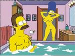  marge_simpson ned_flanders tagme the_simpsons 