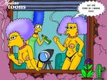  marge_simpson modern_toons patty_bouvier selma_bouvier the_simpsons 