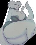  2022 absurd_res anthro areola areola_slip big_breasts big_butt black_clothing black_dress breasts butt clothing cobra digital_drawing_(artwork) digital_media_(artwork) dress female fingers flesh_tunnel gauged_snake_hood hi_res low-angle_view mouth_closed narrowed_eyes non-mammal_breasts portrait raised_tail reptile scalie smile snake snake_hood solo sydney_kelmetra_(toomuchgin) tail themercart three-quarter_portrait tight_clothing tight_dress 