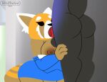  aggretsuko ailurid animated anthro balls bodily_fluids breasts butt canid canine clothed clothing duo erection fellatio female female_penetrated fur genitals male male/female male_penetrating male_penetrating_female mammal maned_wolf nipples nude oral oral_penetration partially_clothed penetration penile penis red_panda retsuko saliva sanrio sex tail wolfbaloo wolfbaloo_(character) 