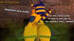  3d_(artwork) anal anal_penetration animal_crossing ankha_(animal_crossing) anthro big_butt butt dialogue digital_media_(artwork) domestic_cat dominant dominant_female duo english_text fart fart_cloud fart_fetish farting_during_sex farting_on_dick farting_while_penetrated felid feline felis female first_person_view hand_on_butt hi_res huge_butt male male/female mammal nintendo penetration talking_to_viewer text weirddaydream 