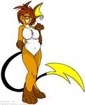  2006 anthro black_nose breasts eyes_closed featureless_breasts featureless_crotch female gloves_(marking) mammal markings muzz navel nintendo open_mouth pok&eacute;mon raichu rodent simple_background solo video_games white_background 