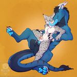  anal anal_penetration anthro balls cum cum_in_ass cum_inside dragon duo feline half-erect lynx male male/male mammal nude oliver.lutro penetration penis saliva sex smile uncut 