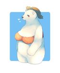  artist_request brow_eyes furry polar_bear tagme 