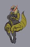  anthro big_breasts breasts female grey_background haxorus holding_breast liveforthefunk masturbation nintendo open_mouth pok&eacute;mon pussy_juice saliva simple_background sitting slightly_chubby solo thick_thighs tongue tongue_out video_games 