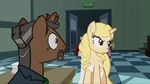  equine female feral horn horse john_de_lancie male mammal my_little_pony pony screencap tara_strong unicorn 