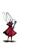  ambiguous_gender arthropod character_hornet female hollow_knight hornet hymenopteran insect jinksa simple_background solo wasp 