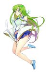  bare_legs blue_footwear blue_skirt breasts covered_nipples detached_sleeves frog_hair_ornament full_body gin_(ginshari) gohei green_eyes green_hair hair_ornament hair_tubes kochiya_sanae large_breasts legs long_hair looking_at_viewer microskirt no_bra ribbon-trimmed_sleeves ribbon_trim shoes sidelocks simple_background skirt skirt_tug smile snake_hair_ornament socks solo touhou vest white_background white_legwear wide_sleeves 