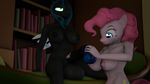  3d_(artwork) animal_genitalia animal_penis anthro balls breasts digital_media_(artwork) dildo equine_penis friendship_is_magic intersex mr.tektite my_little_pony penetration penis pinkie_pie_(mlp) queen_chrysalis_(mlp) sex_toy urethral urethral_penetration 