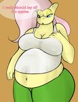  anthro big_breasts breasts clothing comic earth_pony equine female fluttershy_(mlp) friendship_is_magic horse mammal morbidly_obese my_little_pony obese overweight pony simpleshivers weight_gain 